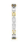 GUESS Lady G Crystals Two Tone Stainless Steel Bracelet