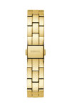 GUESS Three Of Hearts Crystals Gold Stainless Steel Bracelet