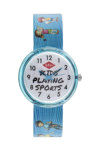 LEE COOPER Kids Light Blue Silicone Strap