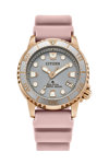 CITIZEN Promaster Eco-Drive Divers Pink Polyurethane Strap