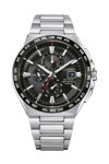 CITIZEN Eco-Drive RadioControlled Chronograph Silver Titanium Bracelet