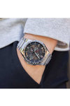 CITIZEN Eco-Drive RadioControlled Chronograph Silver Titanium Bracelet