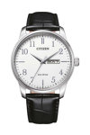 CITIZEN Eco-Drive Black Leather Strap