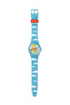 SWATCH Valentine's Day Simpsons Angel Bart Two Tone Silicone Strap