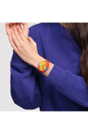 SWATCH Valentine's Day Simpsons Sweet Embrace Red Silicone Strap