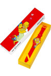 SWATCH Valentine's Day Simpsons Sweet Embrace Red Silicone Strap