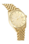 JCOU Queen's Land Gold Stainless Steel Bracelet