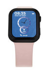 THORTON Klok Smartwatch Pink Silicone Strap