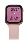 THORTON Klok Smartwatch Pink Silicone Strap