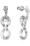 SWAROVSKI White Hyperbola drop earrings Infinity