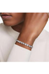 SWAROVSKI White Imber Tennis bracelet round cut (Medium)