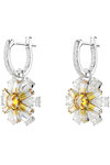 SWAROVSKI Yellow Idyllia drop earrings Flower