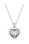 SWAROVSKI White Hyperbola pendant Heart