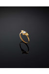 CHIARA FERRAGNI Cupido Gold-plated Ring with Zircons (Νo 12)
