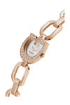 GUESS Gia Crystals Rose Gold Stainless Steel Bracelet