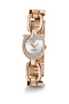 GUESS Gia Crystals Rose Gold Stainless Steel Bracelet