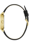 GUESS Rumour Crystals Black Leather Strap