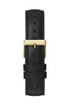 GUESS Rumour Crystals Black Leather Strap