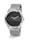 GUESS Reputation Silver Stainless Steel Bracelet