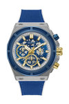 GUESS Masterpiece Blue Rubber Strap