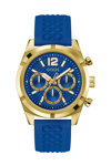 GUESS Resistance Blue Rubber Strap