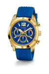 GUESS Resistance Blue Rubber Strap