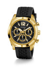 GUESS Resistance Black Rubber Strap