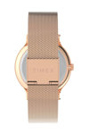 TIMEX Transcend Rose Gold Stainless Steel Bracelet