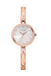 PIERRE LANNIER Leia Crystals Rose Gold Stainless Steel Bracelet