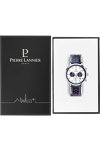 PIERRE LANNIER Baron Chronograph Blue Leather Strap