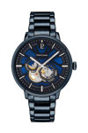 PIERRE LANNIER Trio Automatic Blue Stainless Steel Bracelet