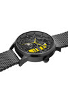 PIERRE LANNIER Paddock Automatic Black Stainless Steel Bracelet