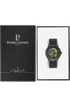 PIERRE LANNIER Paddock Automatic Black Stainless Steel Bracelet