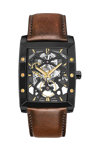 PIERRE LANNIER Trio Automatic Brown Leather Strap