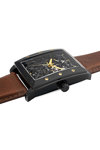 PIERRE LANNIER Trio Automatic Brown Leather Strap