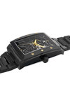 PIERRE LANNIER Trio Automatic Black Stainless Steel Bracelet