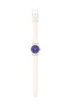 SWATCH Essentials The Gold Within You White Silicone Strap