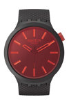 SWATCH Essentials Big Bold Midnight Mode Black Biosourced Strap