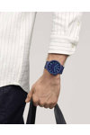 SWATCH Essentials Big Bold Indigo Glow Blue Biosourced Strap