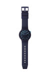 SWATCH Essentials Big Bold Indigo Glow Blue Biosourced Strap