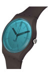 SWATCH Essentials Dark Duality Brown Biosourced Strap