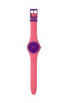 SWATCH Essentials Berry Harmonious Pink Silicone Strap