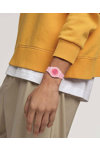 SWATCH Essentials Skin Radiantly Pink Silicone Strap