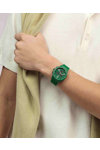 SWATCH Essentials Primarily Green Chronograph Green Silicone Strap