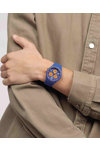 SWATCH Essentials Primarily Blue Chronograph Blue Silicone Strap