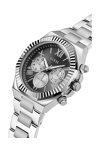 GUESS Equity Silver Stainless Steel Bracelet