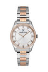 DANIEL KLEIN Crystals Two Tone Stainless Steel Bracelet