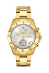 BREEZE Obsession Swarovski Chronograph Gold Stainless Steel Bracelet