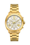 BREEZE Chronique Chronograph Gold Stainless Steel Bracelet