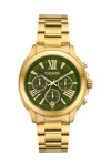 BREEZE Chronique Chronograph Gold Stainless Steel Bracelet